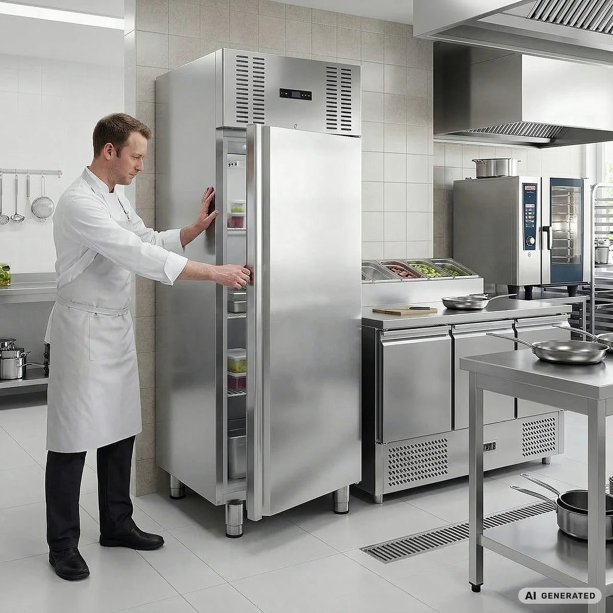 Tiefkühlschrank ELINE 650 GN 2/1 Monoblock - hohe Energieeffizienz