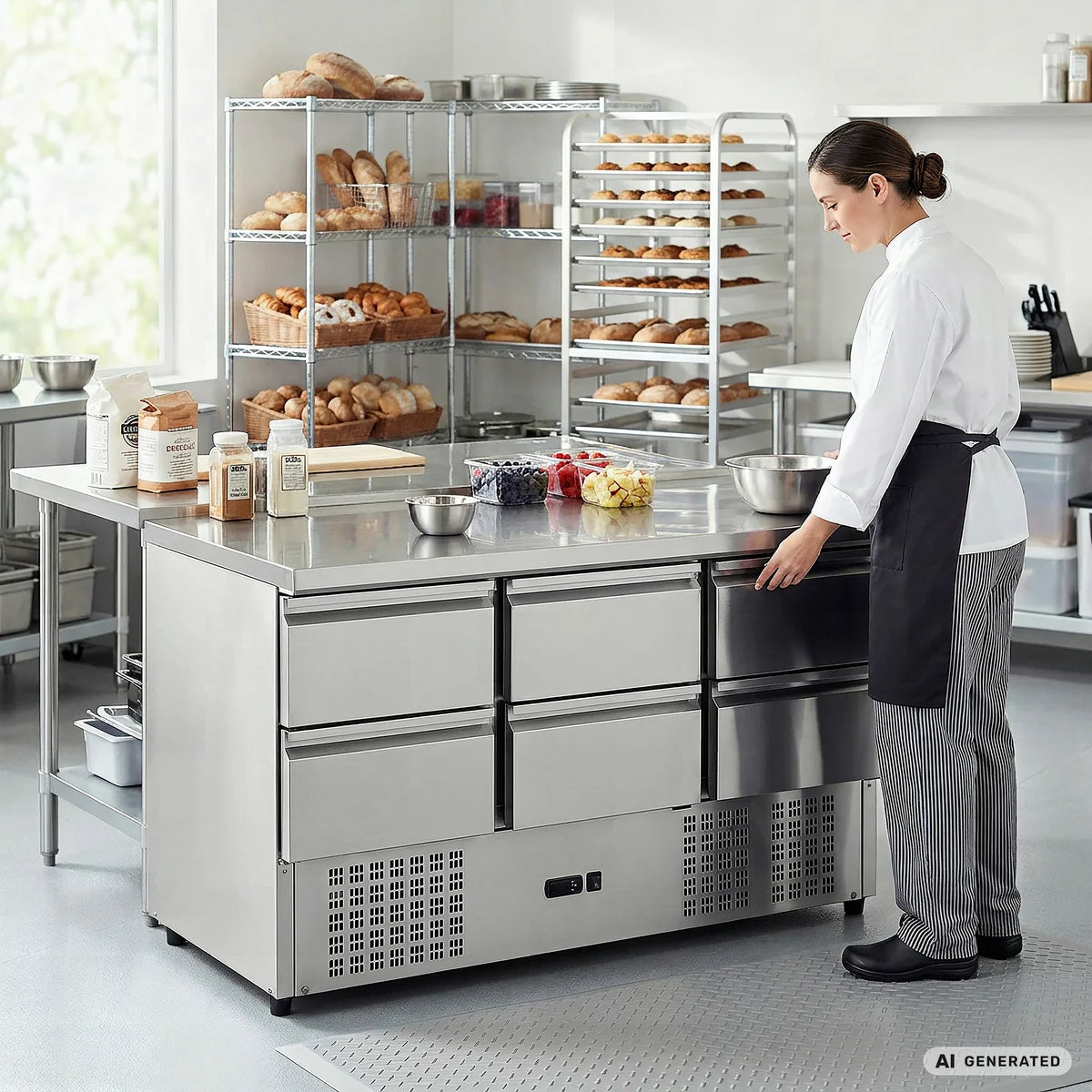 Kühltisch ECO 0/6 Mini - GN 1/1