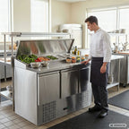 Belegstation ECO 1365 für 7 x 1/3 GN Behälter