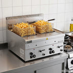 Gas-Fritteuse Serie 600 - 60/60 - 8+8 Liter - Tischgerät - 14,8 kW