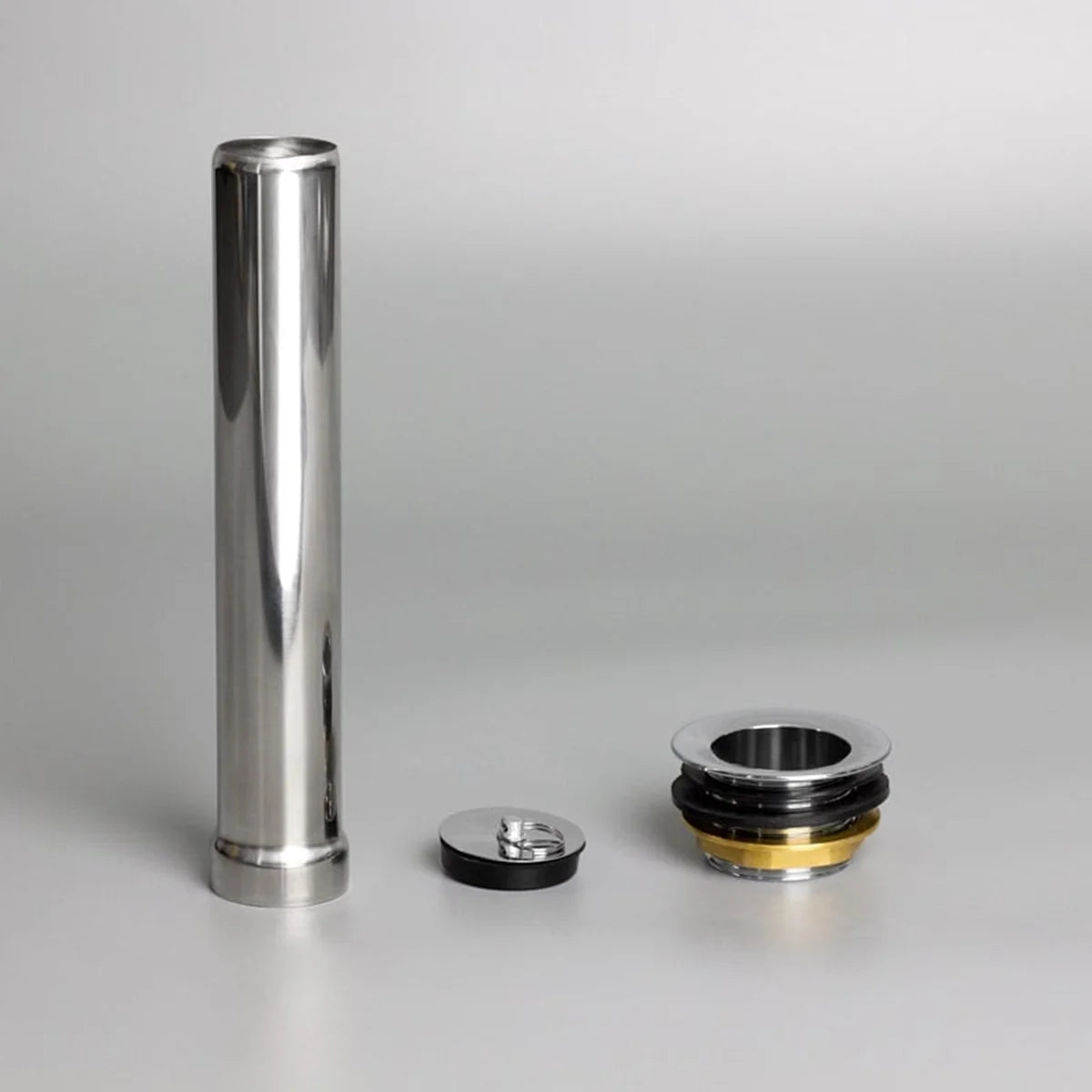 [ET] Ablaufventil aus Metall inklusive Standrohr und Stopfen für Spültische Basic