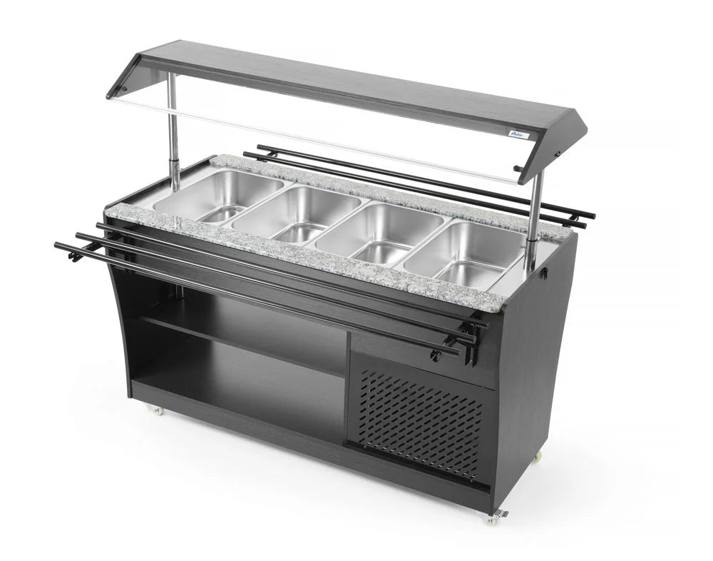 Hendi Salatbuffet Arktic,  4 x  GN 1/1