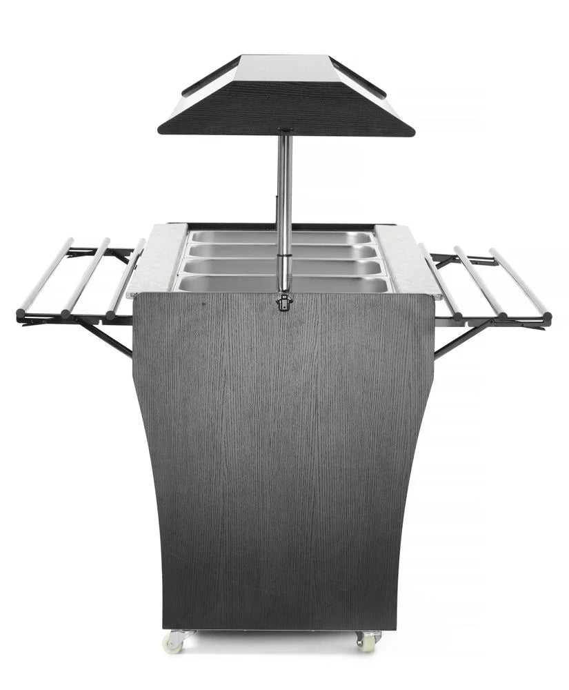 Hendi Salatbuffet Arktic,  4 x  GN 1/1