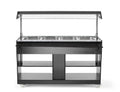 Hendi Warmbuffet , 4 x GN 1/1, fahrbar