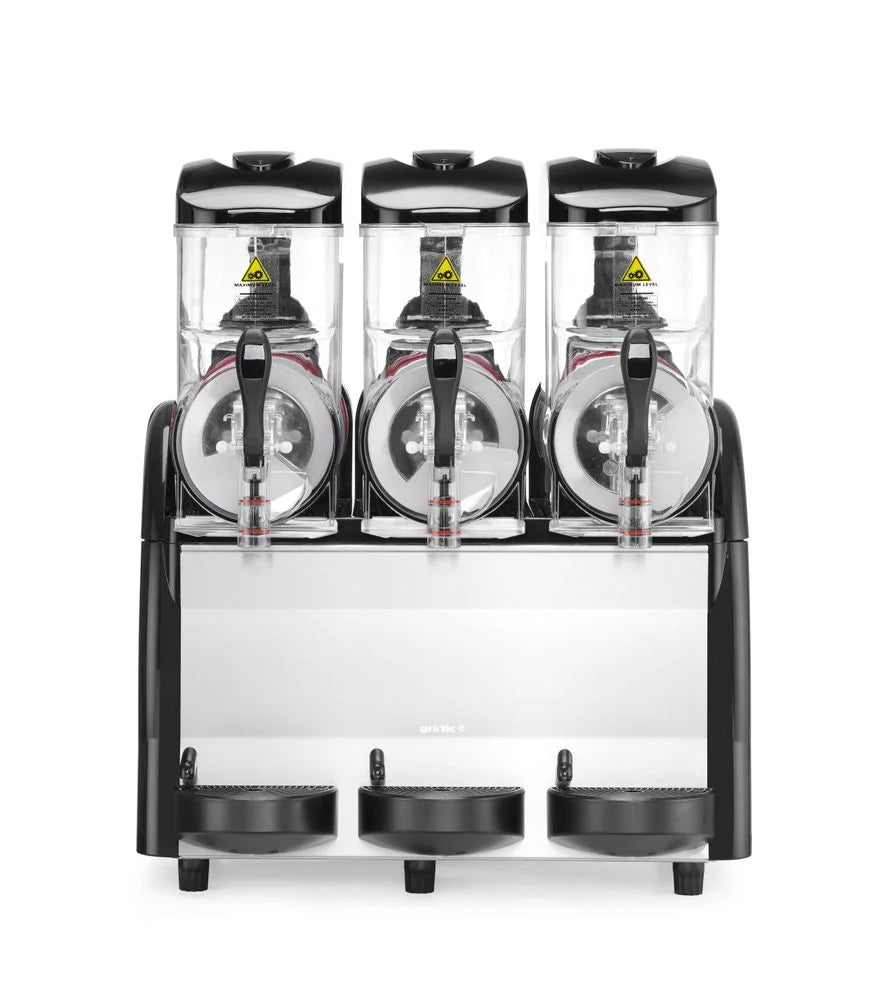 Hendi Slush-Eis-Maschine Arktic Profi Line, 3 x 12 L, Schwarz
