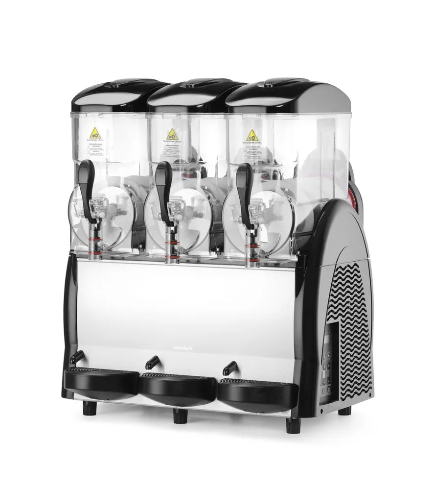 Hendi Slush-Eis-Maschine Arktic Profi Line, 3 x 12 L, Schwarz
