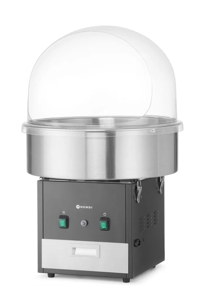 Hendi Zuckerwattemaschine, Schwarz