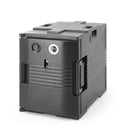 Hendi Thermotransportbehälter AmerBox mit Heizfunktion, GN 1/1