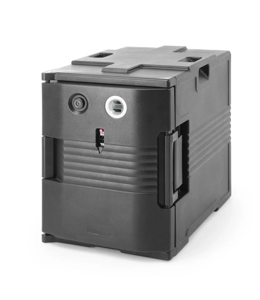 Hendi Thermotransportbehälter AmerBox mit Heizfunktion, GN 1/1
