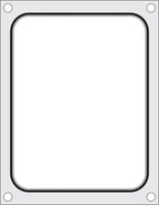 Hendi Matrize für Schalenversiegelungsmaschine Compact, Schalenformat 227 x 178 mm