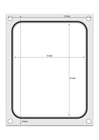 Hendi Matrize für Schalenversiegelungsmaschine Compact, Schalenformat 227 x 178 mm