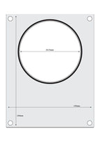 Hendi Matrize für Schalenversiegelungsmaschine Compact, Rundschale, Ø 165 mm