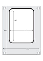 Hendi Matrize für Schalenversiegelungsmaschine Compact, Schalenformat 187 x 137 mm