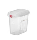 Hendi GN-Behälter mit Deckel und HACCP-Clips, GN 1/9, 150 mm, 1,5 L, PP