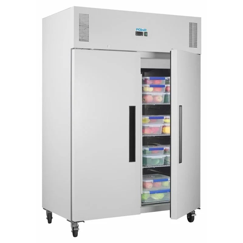 Polar Gastro-Kühlschrank Serie G 1200 Liter, 2-türig, weiß
