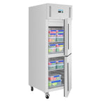 Polar Gastro-Kühlschrank Serie G 600 Liter, 2-türig, Edelstahl