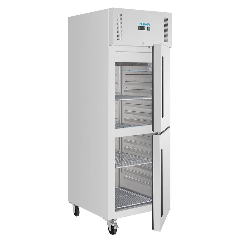 Polar Gastro-Kühlschrank Serie G 600 Liter, 2-türig, Edelstahl