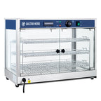 Warmhaltevitrine ECO 700 - mit 3 Ablagen und Beleuchtung