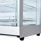 Warmhaltevitrine ECO 700 - mit 3 Ablagen und Beleuchtung