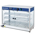 Warmhaltevitrine ECO 700 - mit 3 Ablagen und Beleuchtung