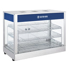 Warmhaltevitrine ECO 700 - mit 3 Ablagen und Beleuchtung
