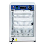 Warmhaltevitrine ECO 350 - mit 3 Ablagen und Beleuchtung