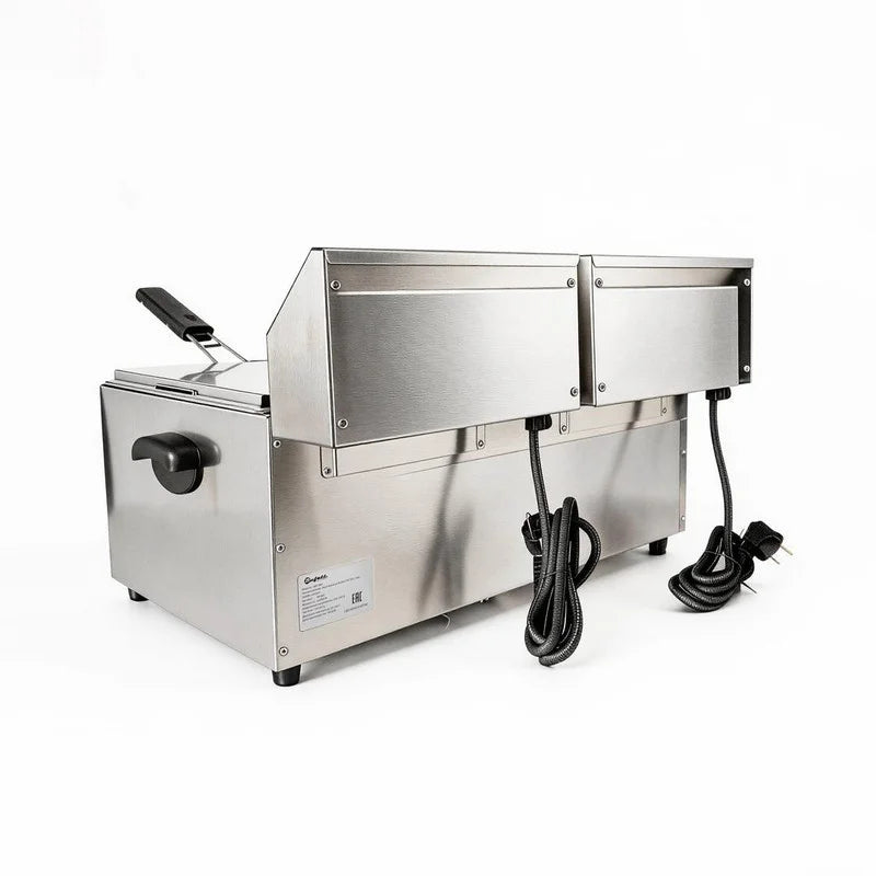 Elektro-Fritteuse - 2 x 8 L - 2.800 W