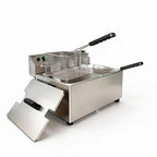 Elektro-Fritteuse - 2 x 8 L - 2.800 W