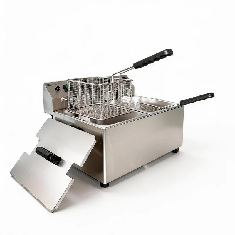 Elektro-Fritteuse - 2 x 8 L - 2.800 W