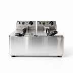 Elektro-Fritteuse - 2 x 8 L - 2.800 W