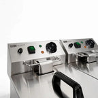 Elektro-Fritteuse - 2 x 8 L - 2.800 W