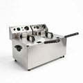 Elektro-Fritteuse - 2 x 8 L - 2.800 W