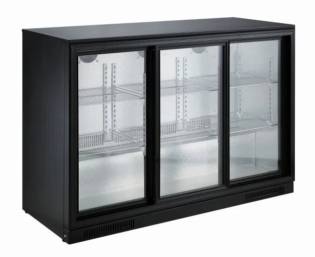 Barkühlschrank - 3 Schiebetüren - 298 L