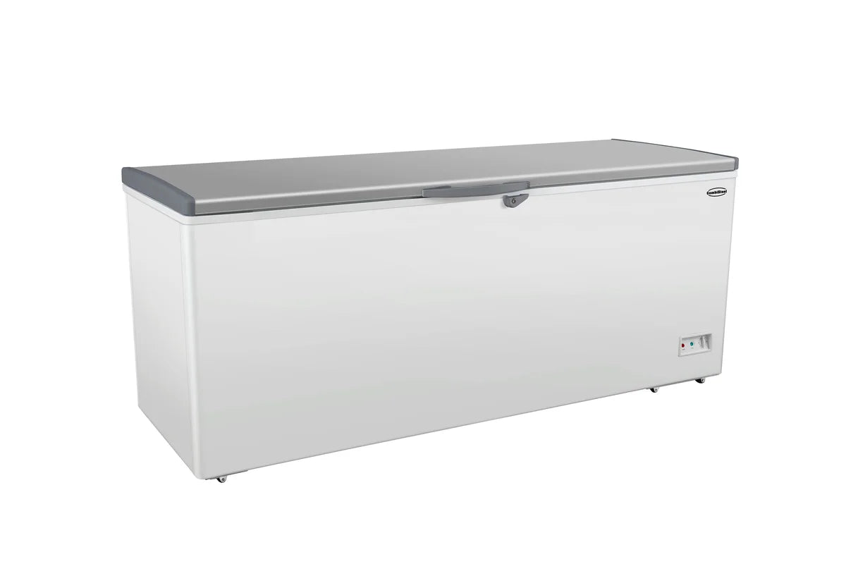 Tiefkühltruhe - Edelstahl - 650 L