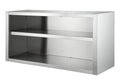 Edelstahl-Hängeschrank mit 1 Zwischenboden, 1000 x 400 x 650 mm
