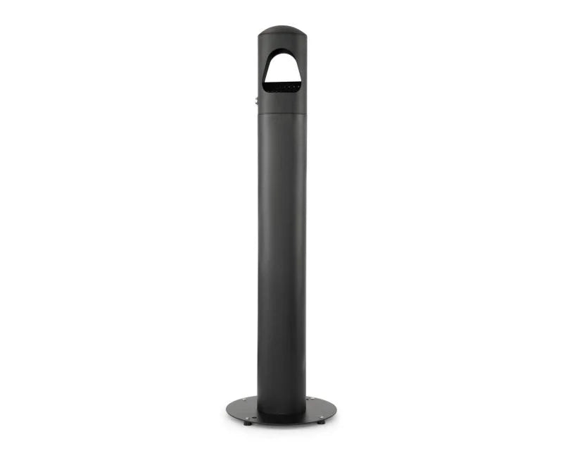 Standaschenbecher, schwarz, 108 cm
