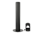 Standaschenbecher, schwarz, 108 cm