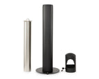 Standaschenbecher, schwarz, 108 cm