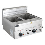 Elektro-Fritteuse Serie 600 - 60/60 - 8+8 Liter Tischgerät - 18 kW