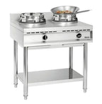 Bartscher Wok-Herd, 2 Brenner