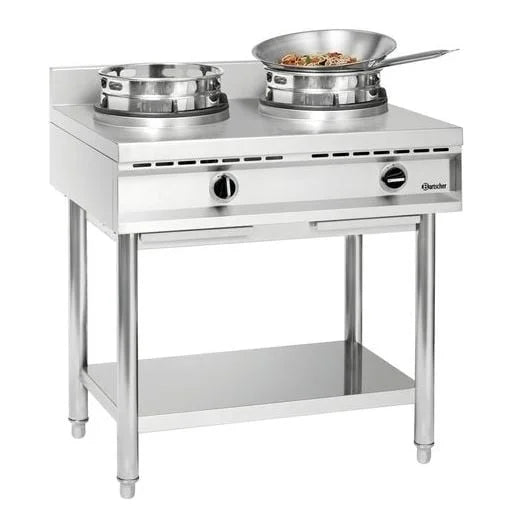 Bartscher Wok-Herd, 2 Brenner