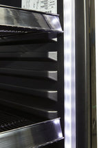 Gastro-Cool DC400 Getränkekühlschrank Afri-Cola 400 Liter schwarz/schwarz, LED