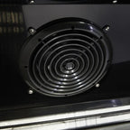 Gastro-Cool DC400 Getränkekühlschrank ECO STAR 400 Liter mit Werbedisplay schwarz/schwarz, LED, super sparsam