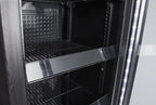 Gastro-Cool DC130 Getränkekühlschrank Slim 150 Liter schwarz/schwarz, LED