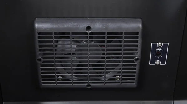 Gastro-Cool DC130 Getränkekühlschrank Slim ECO STAR 150 Liter schwarz/schwarz, LED, super sparmsam