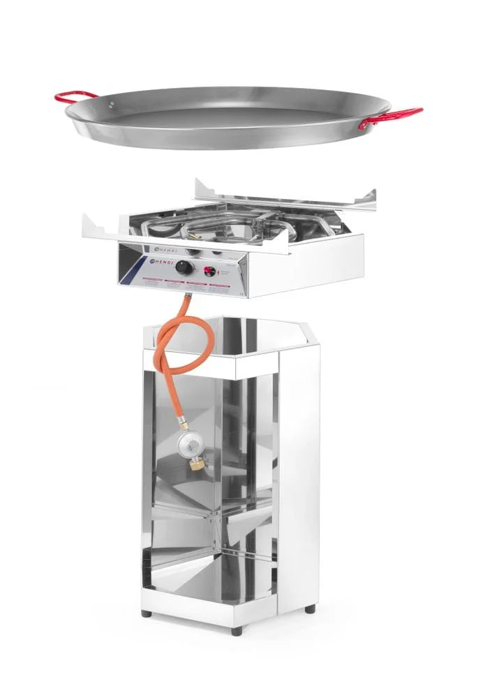 Fiësta 800 Gasgrill mit Paellapfanne 800 mm