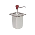 Dosierspender GN 1/6, rot - 3 Liter