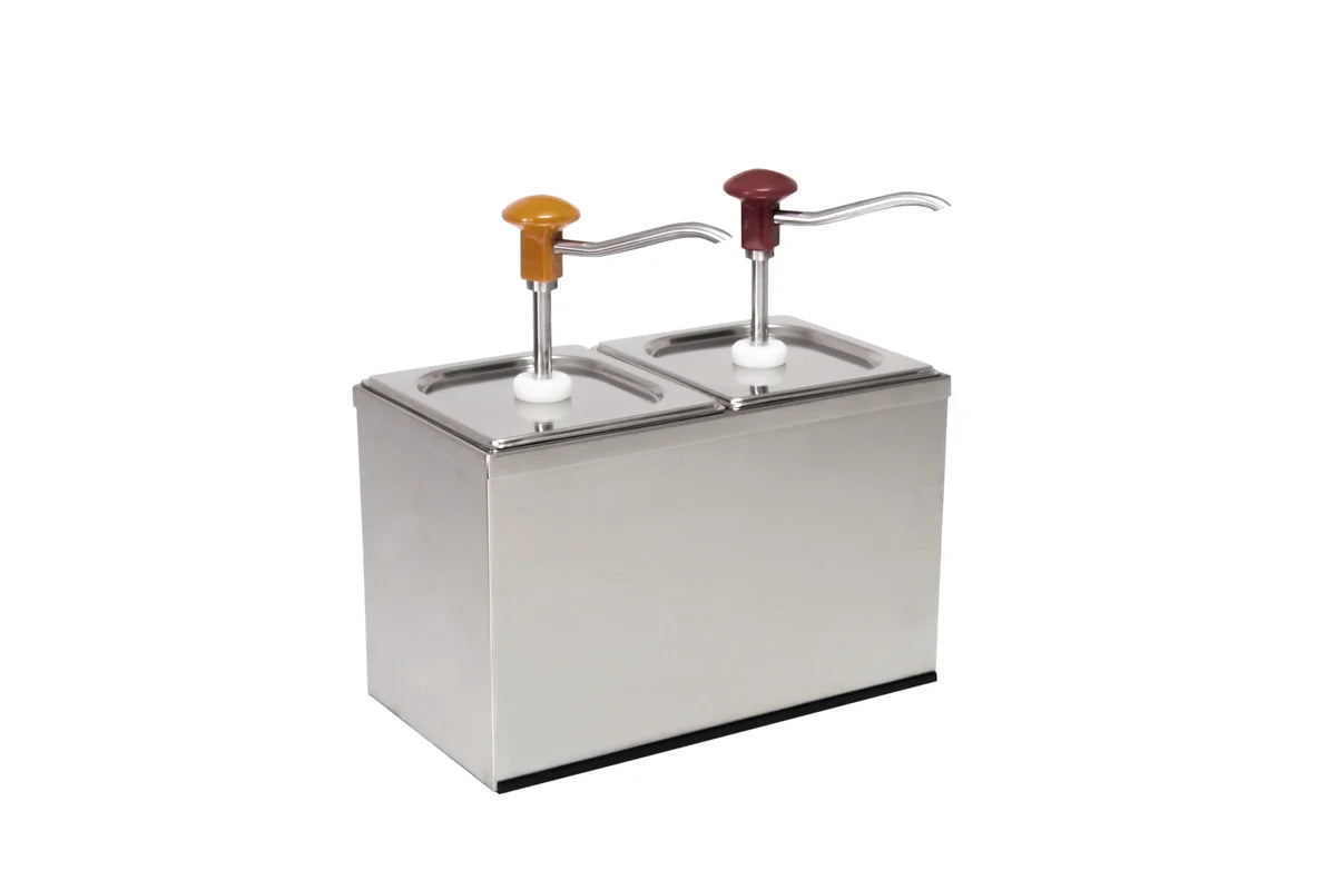 Dosierspender GN 1/6 - 2x 3 Liter
