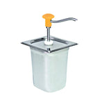 Dosierspender GN 1/6, gelb - 3 Liter