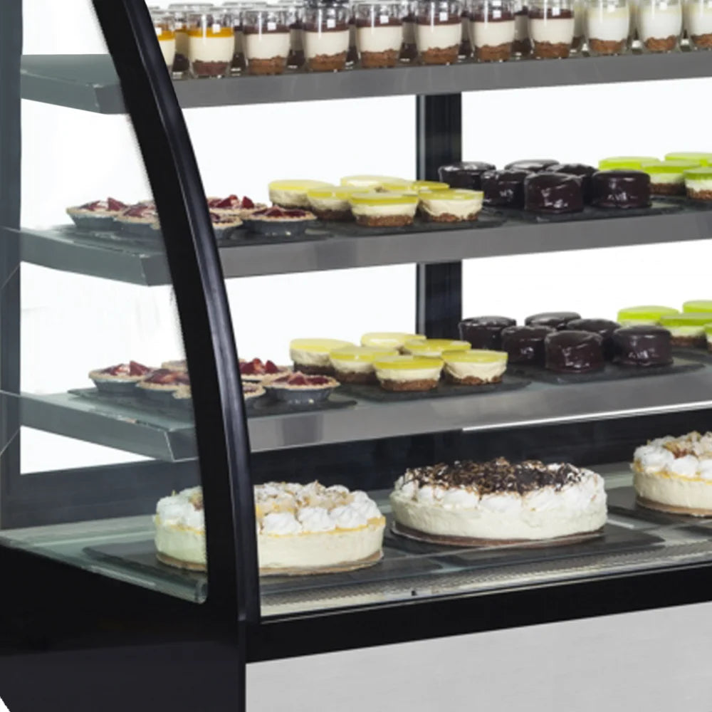 Tefcold Display-Backwarentheke LPD1500C/BLACK